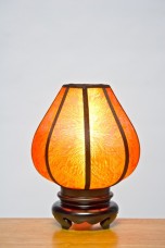 BABY LOTUS LAMP IN CITRUS ORANGE BABY LOTUS LAMP IN CITRUS ORANGE